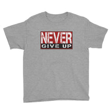 Load image into Gallery viewer, Never Give Up Kids Tee