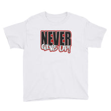 Load image into Gallery viewer, Never Give Up Kids Tee