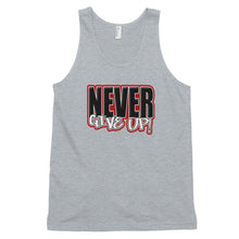 Load image into Gallery viewer, Never Give Up Classic tank top (unisex)