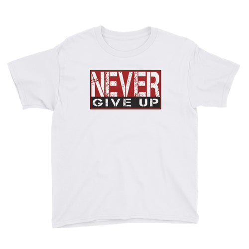 Never Give Up Kids Tee