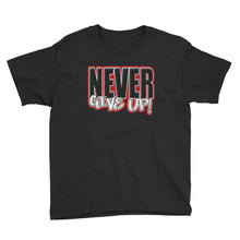 Load image into Gallery viewer, Never Give Up Kids Tee