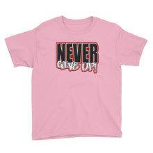 Load image into Gallery viewer, Never Give Up Kids Tee