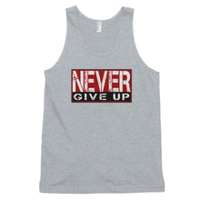 Load image into Gallery viewer, Never Give UpClassic tank top (unisex)